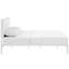 Lit en vinyle blanc Modway Della-19612780