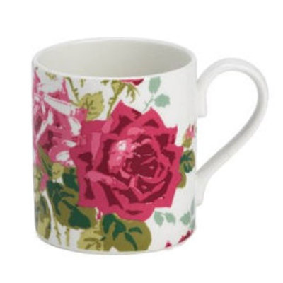 Edwina Handmade Ceramic Porcelain Coffee Mug Teacup and Saucer
