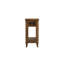 Armoire de chargement en bois d'amande Eldrin