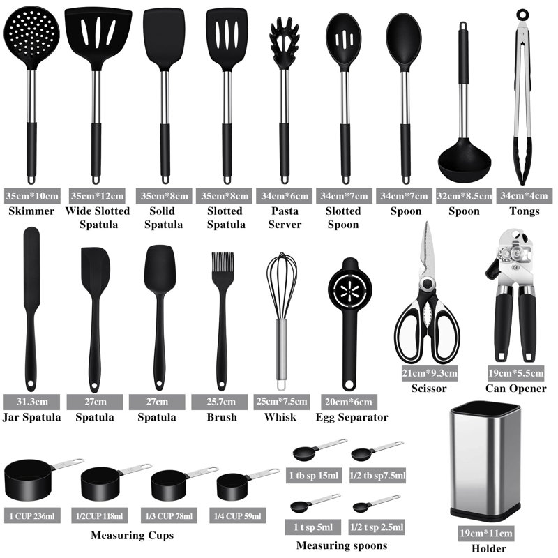 Belfry Kitchen Fulghum 26 Utensil Set
