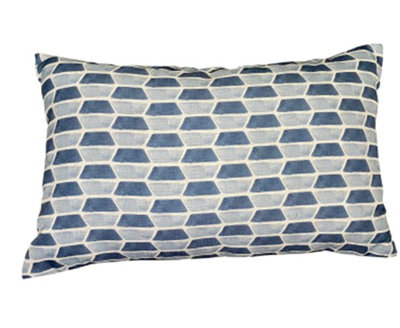Mittler Feather Abstract Rectangle Cushion