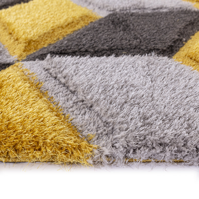 Solid Colour Area Rug, Rectangle 60 x 110 cm