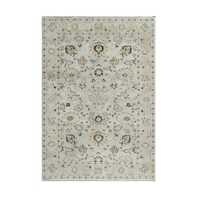 One-of-a-Kind Rectangle 6' x 8'10" Rectangle Wool Area Rug in