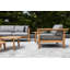 Maro Outdoor 4 - Piece Teak Conversation Set-36319394-36319382