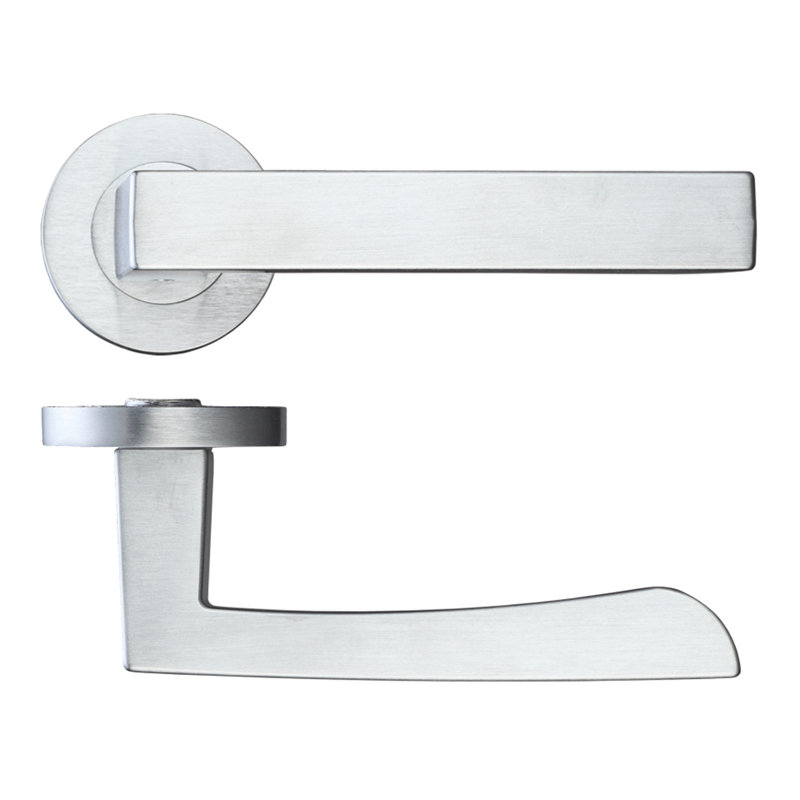 Fornax Satin Chrome Internal Door Handle Pack