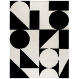 Rodeo Drive 857 Area Rug In Ivory / Black
