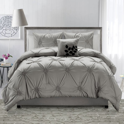 Ensemble d'édredon en microfibre 4 pièces
