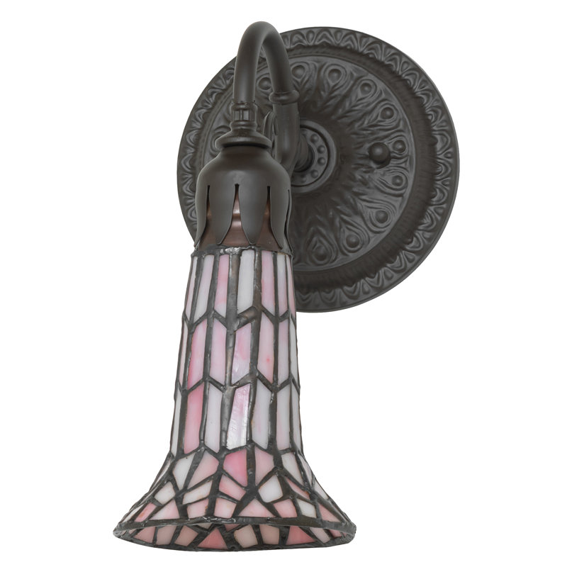 Gazon 1 - Light Armed Sconce, Pink