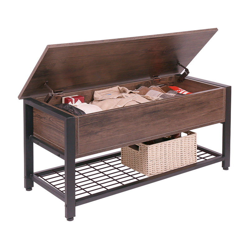 Storage Bench, Dark Brown