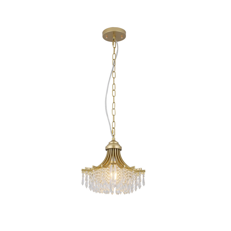 Lustre suspendu 11,75 "Dia X 10" H