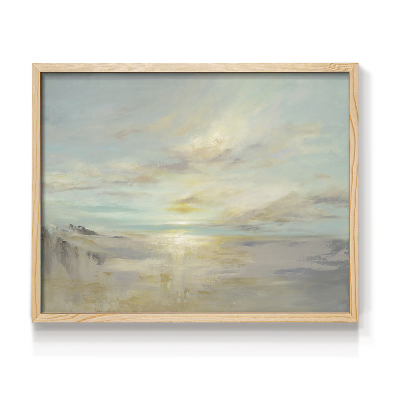 After the Summer -Framed Print - Restickable, Natural, 11" H x 14" W