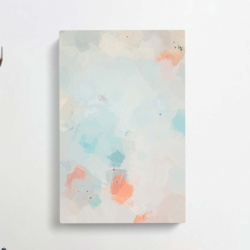 A Breath Of Colour In Abstract - Wrapped Canvas Print, 91cm H x 60cm W x 3cm D