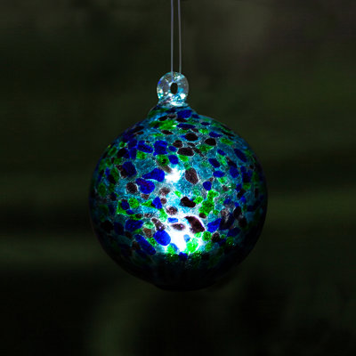 Aleida Solar Powered Outdoor Hanging Light