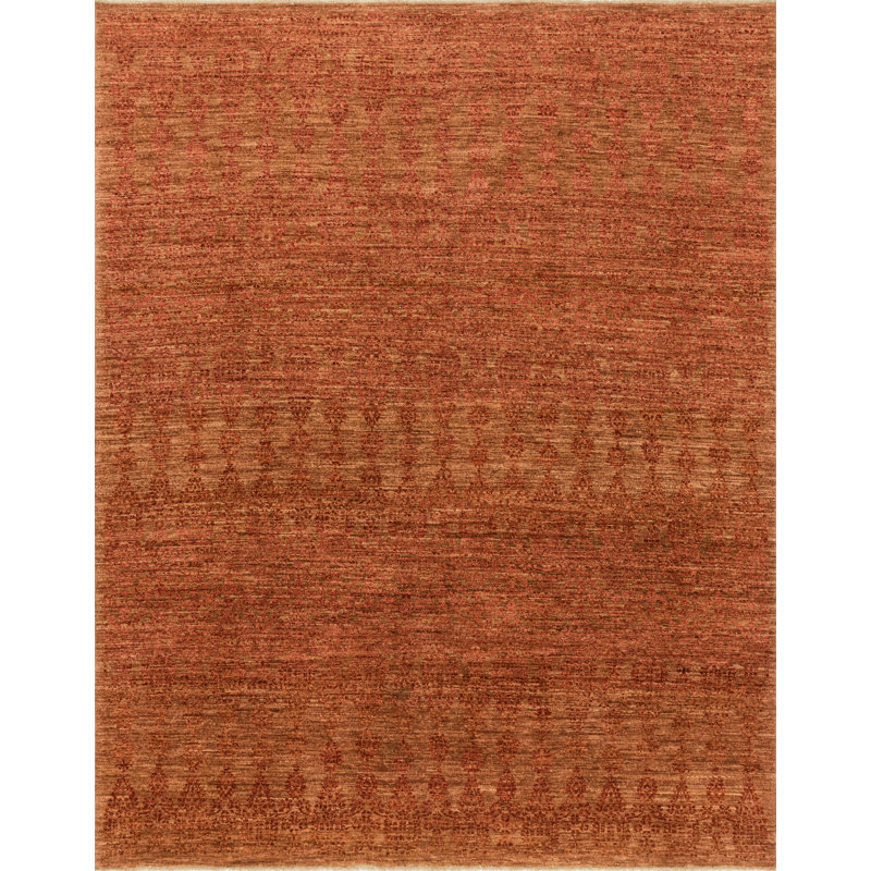 Essex Hand Knotted Wool Indoor Rug, Rectangle 7'9" x 9'9"