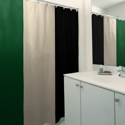 Milwaukee Shower Curtain with Liner Included