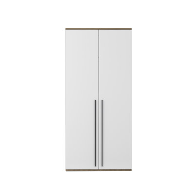 Jazmane 2 Door Manufactured Wood Wardrobe