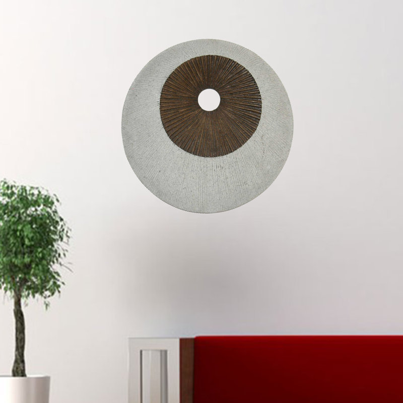 19 X 19 Grey And Brown Stone Wall Decor