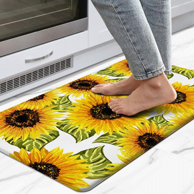 Isme Animal Print Water Resistant Anti-Fatigue Non-Skid Kitchen Mat