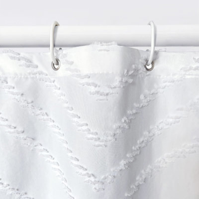 Bracha Shower Curtain with Hooks Included