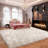 Plush Faux Sheepskin White Rug-699755463