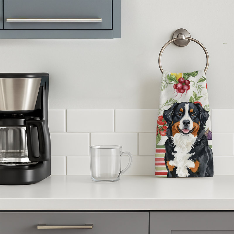 Serviette de cuisine bouvier bernois, Bernese Mountain Dog