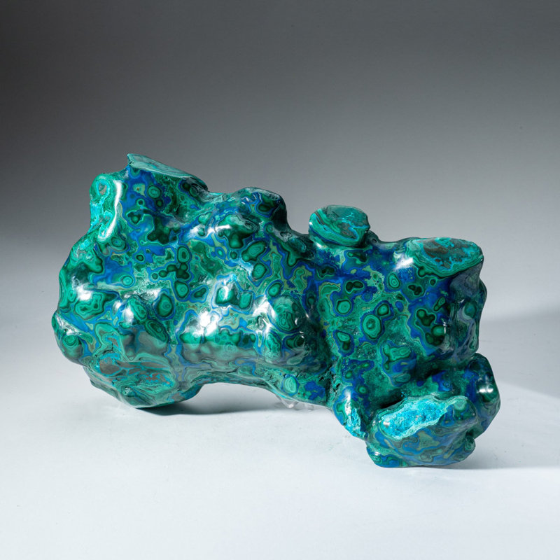 Genuine Polished Malachite and Azurite Freeform (9.5 Lbs)