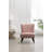 Elon Contemporary Velvet Upholstered Accent Chair-108942035