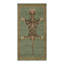 Distressed Homage Hand Knotted Wool Animal Print Area Rug-112886809