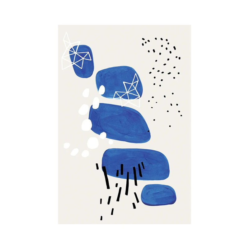 Ocean Pebbles Lost At Sea by EnShape - Wrapped Canvas Gallery-Wrapped Canvas Giclée, 66.04 cm H x 45.72 cm W x 1.91 cm D