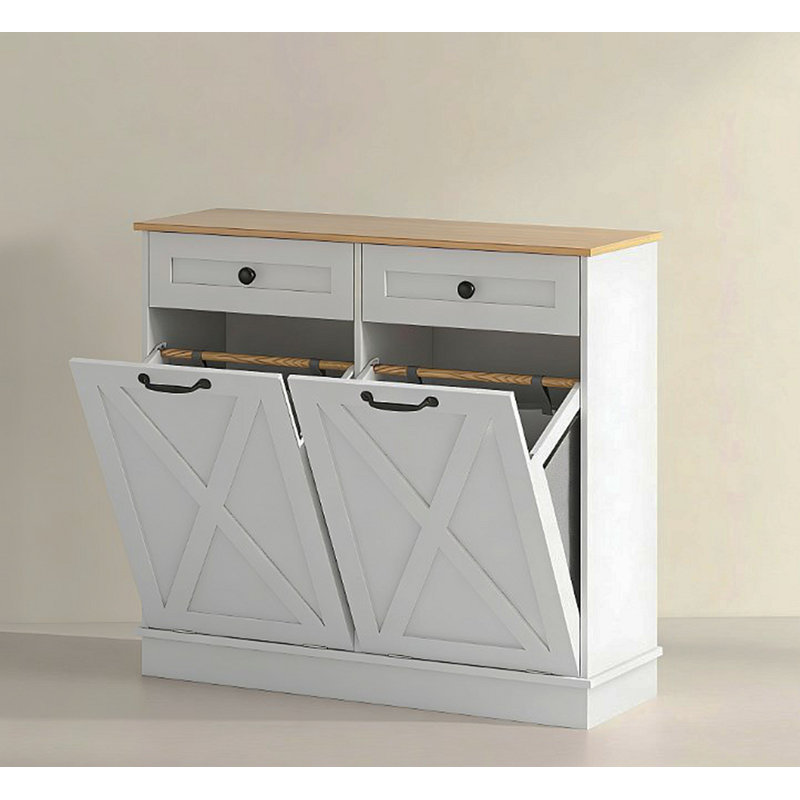 Armoire de rangement pour salle de bain, armoire à linge inclinable