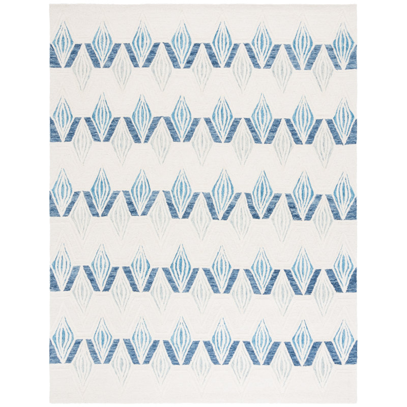 Tapis rond en laine 6 pi Keriel, Rectangle 8 pi x 10 pi