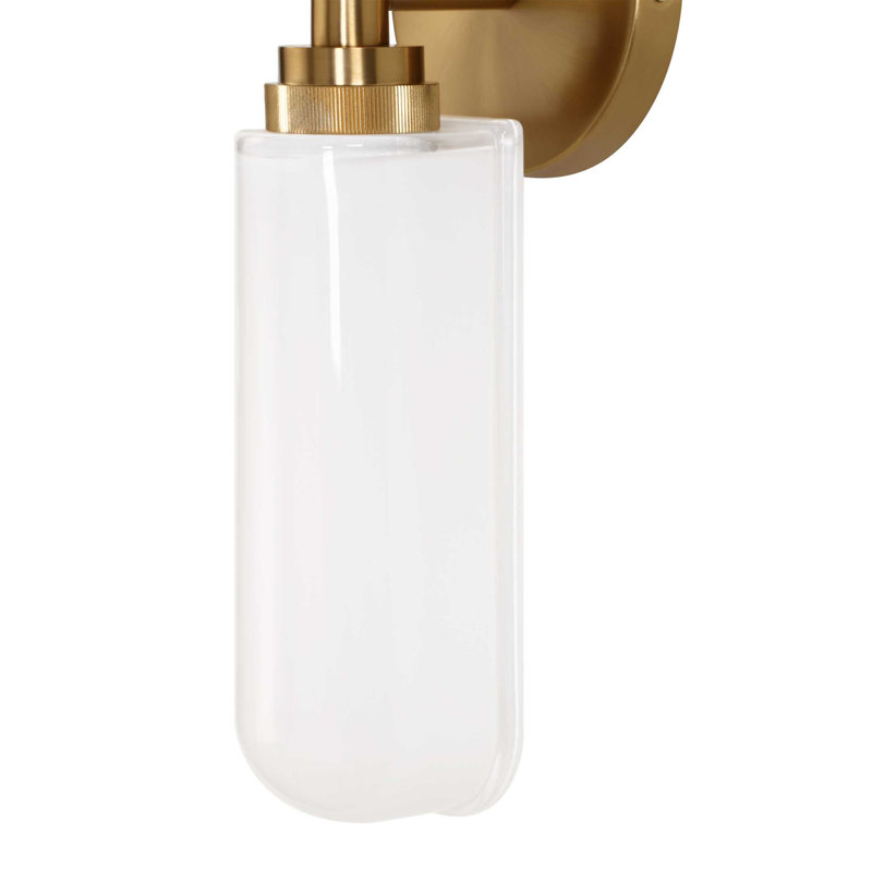 Uttermost Wellsville 2 Lt Brass Sconce