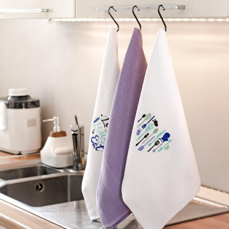 Lavender Love Kitchen Towels, Set of 3
