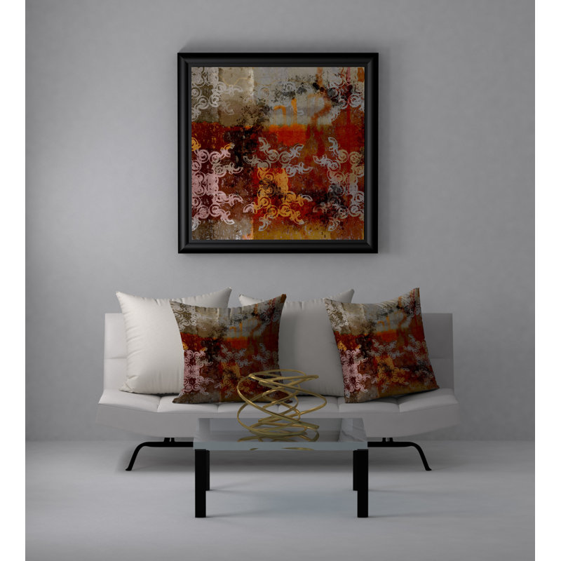Housse de coussin carrée/insert, 18 po x 18 po