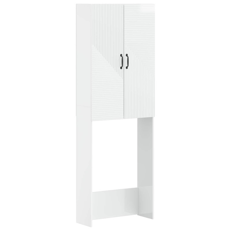 Over the Toilet Storage, High Gloss White