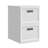 Set Of 2 Collapsible Stackable Storage Box With Lids For Home Or Office Organization