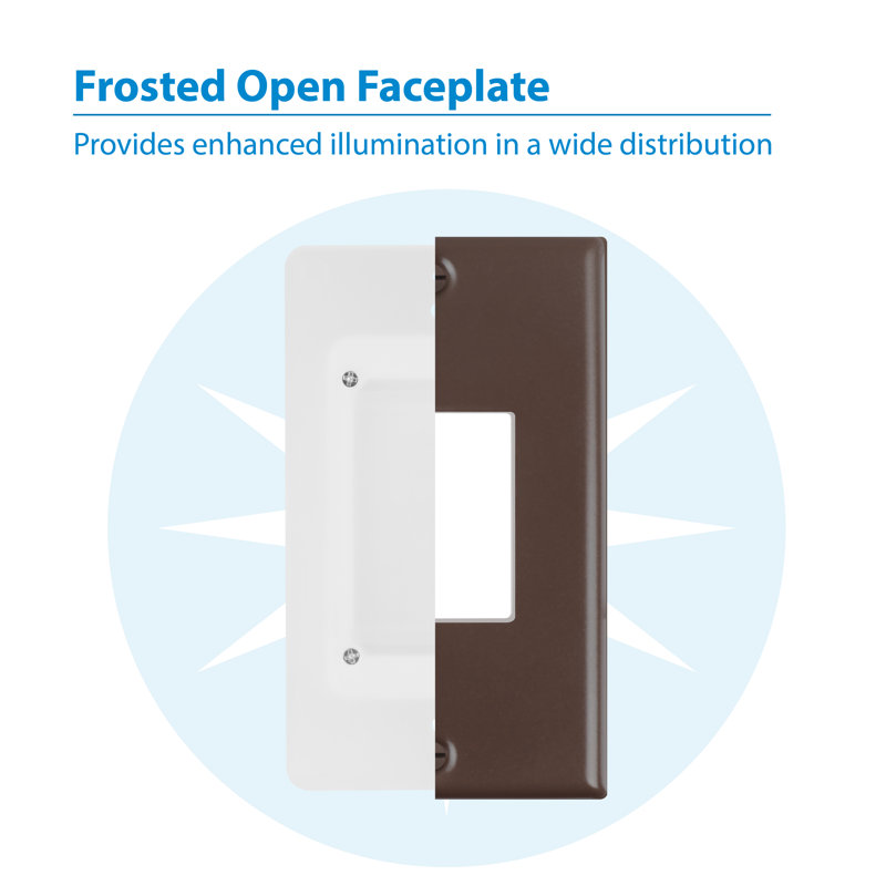 Integrated LED Step Light, Oil-Rubbed Bronze
