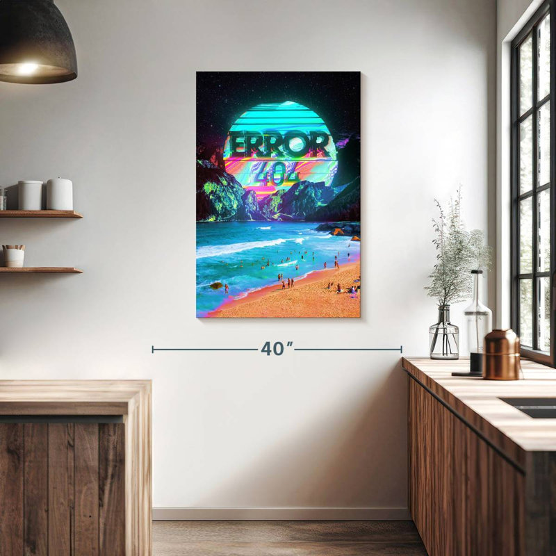 Kelan Error I, 39" H x 26" W