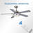 Ceiling Fan with LED Lights-2011103442