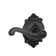 Flair Lever with Brookshire Trim Non-Turning Lock
