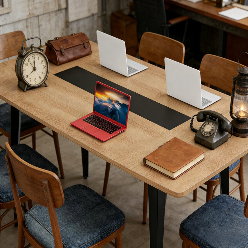 Boat Shaped Office Table, Writing Desk