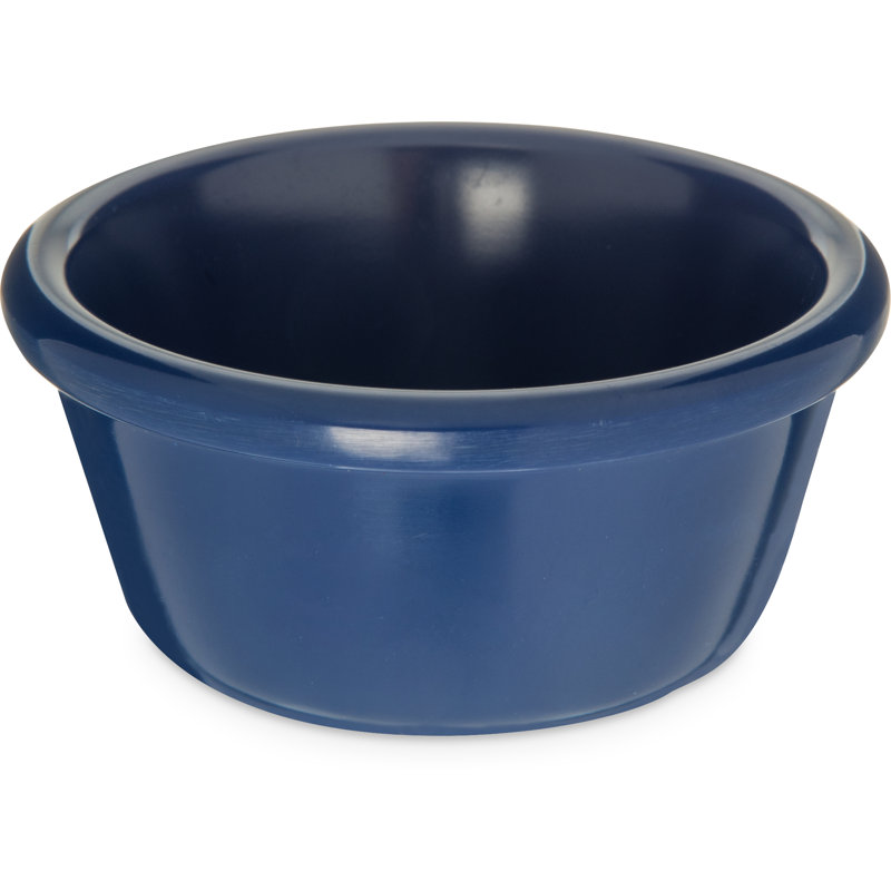 Melamine Smooth Bowl Sauce Ramekin, 6 oz, Blue