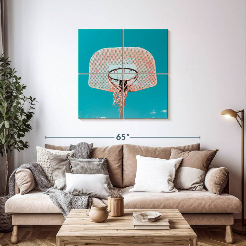 Ballon de basketball Sirci Sky High, H 38 po x l 38 po