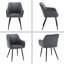 45.5cm H Upholstered Metal Armchair-2105182494