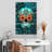 Kerner Sugar Skull Caribbean Blue-108540811