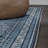 Dalyan Geometric Medallions Machine-Washable Blue/Gray Rug-720813599