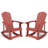 Attikus Outdoor Rocking Chair, All-Weather Patio Rocker Chair with Wide Armrests & High Backrest(Set of 2)-129757623