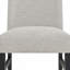 Chaise de salle à manger rembourrée 2Pc