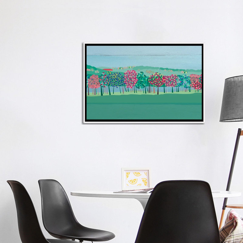 Yorkshire, 66.04 cm H x 101.6 cm W x 4.445 cm D, White