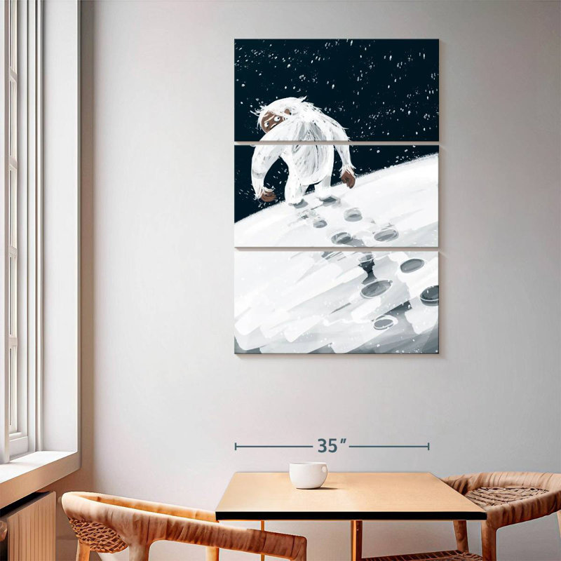 Brampt Monster Yeti, 65" H x 42" W